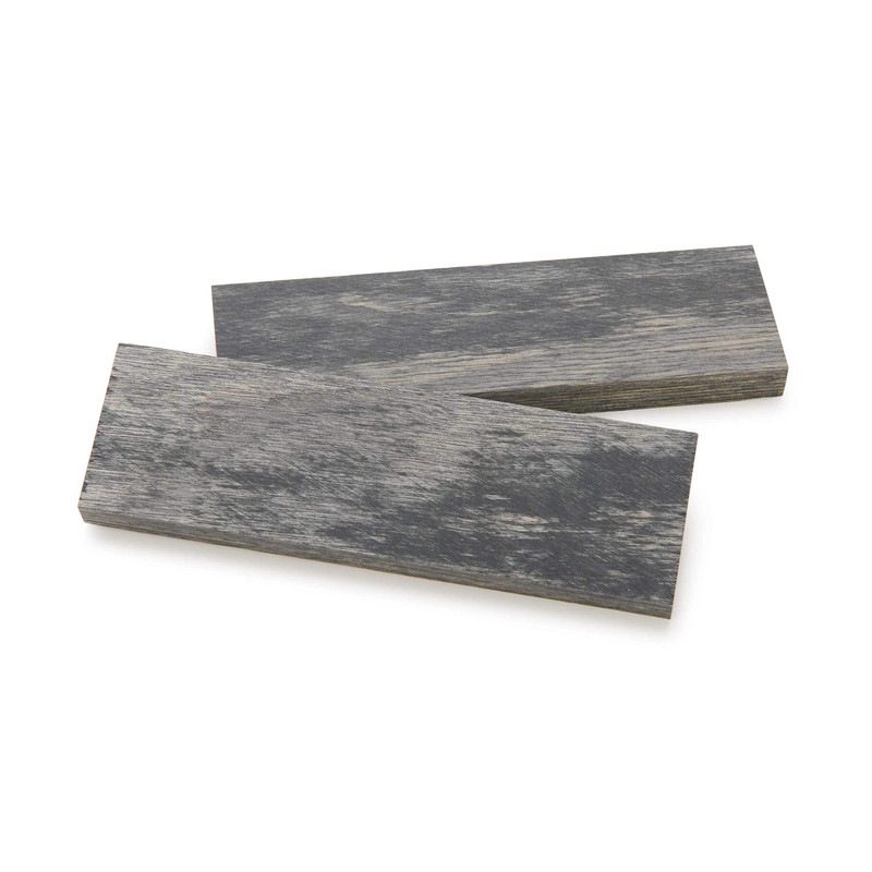 Dymalux Knife Scales - 3/8" x 1-1/2" x 5" - Pair - Color:Charcoal